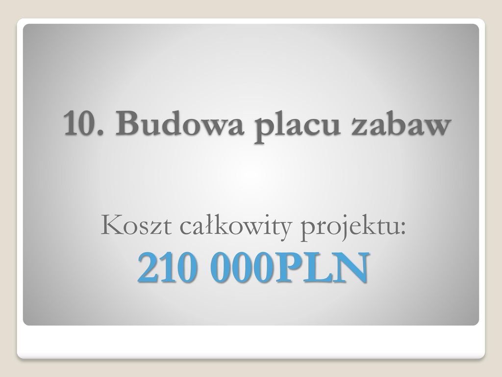 PREZENTACJA PROJEKTÓW ppt pobierz